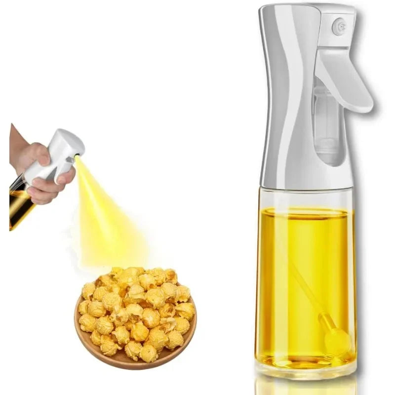 Spray de Óleo Recarregável para Cozinha – Borrifador de Azeite, Vinagre e Molhos