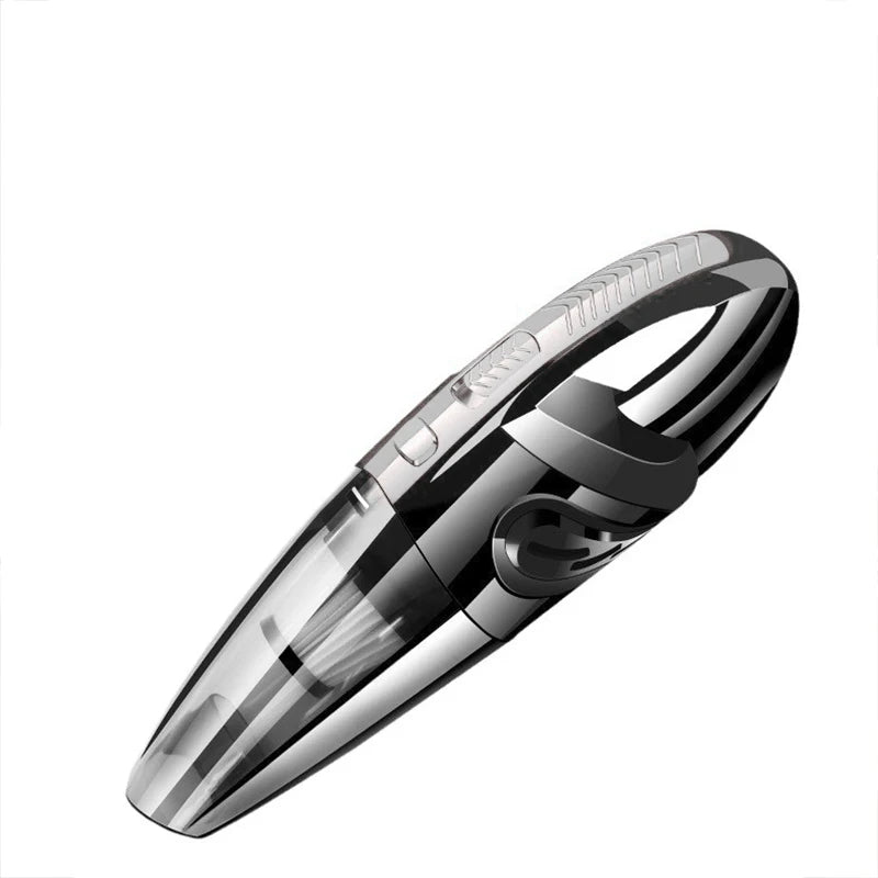 Aspirador de Pó Automotivo Portátil Sem Fio – Alta Potência para Limpeza Interna de Carros