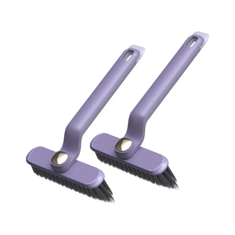 Escova de Limpeza para Rejuntes e Cantos – Cerdas Fortes Giratórias para Banheiro e Piso 360º