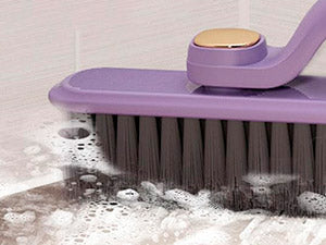 Escova de Limpeza para Rejuntes e Cantos – Cerdas Fortes Giratórias para Banheiro e Piso 360º